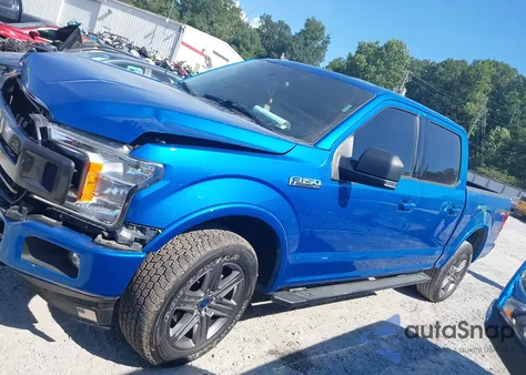 2020 Ford F-150 из США, поврежденный, VIN 1FTEW1ETOLFC72694